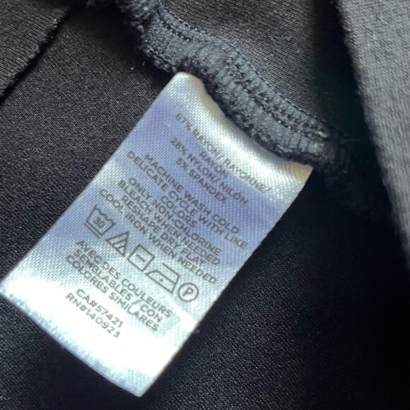 LOFT Women's Black Ponte Knit Leggings Size XS - Picture 4 of 7